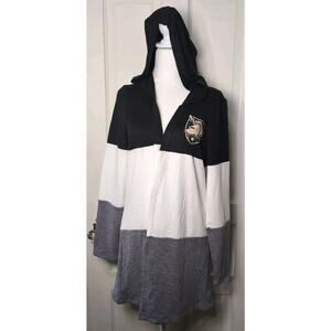 GameDay Couture Hooded Cardigan Sweater Army Sports Women's M(1033)